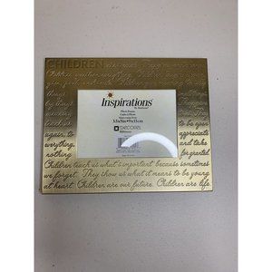 Inspirational Engraved Child picture frame for 4x6 photo